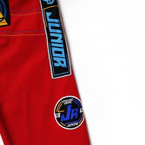 GI to BJJ за деца Ground Game Junior 3.0 червен GIJUN3RED02