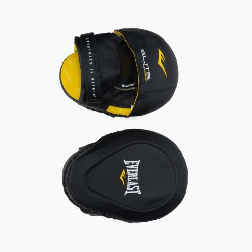 EVERLAST Elite Leamantis MIT кожени тренировъчни дискове черни EV4731