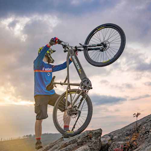 Електрически велосипед Ecobike SX300/X300 LG 12.8Ah зелен 1010404