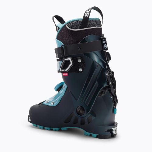 Дамски ски обувки SCARPA F1 anthracite/aqua