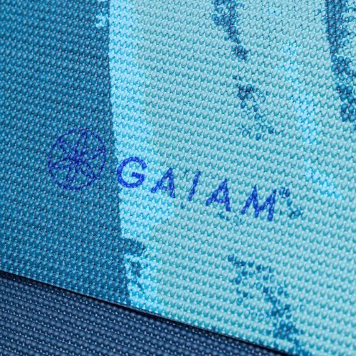 Килимче за йога Gaiam Pacific Harbor 4 мм, синьо 63069