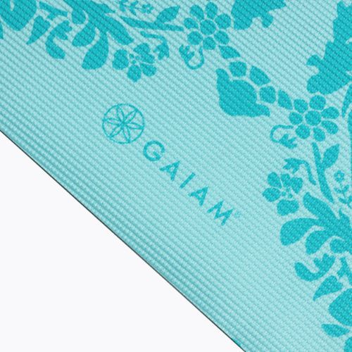 Килимче за йога Gaiam Neo Baroqu 4 мм зелено 58022
