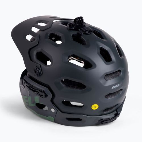 Bell Full Face Super 3R MIPS матово зелена велосипедна каска