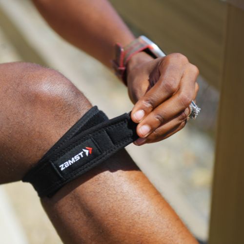 Стабилизатор на пателата Zamst JK Band черен 471001