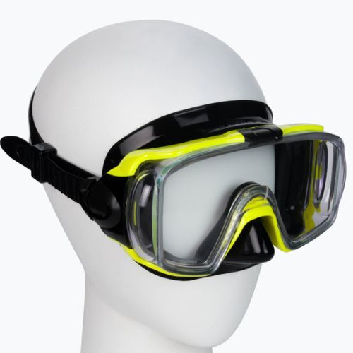 TUSA Sportmask маска за гмуркане черна/жълта UM-31QB FY