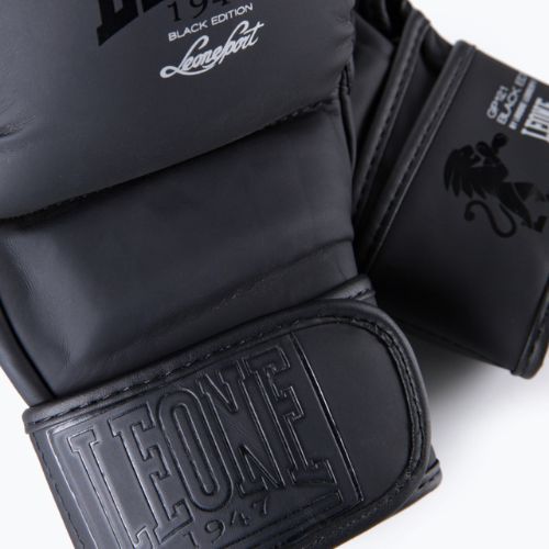 Leone 1947 Black Edition ММА граплинг ръкавици черни GP1213