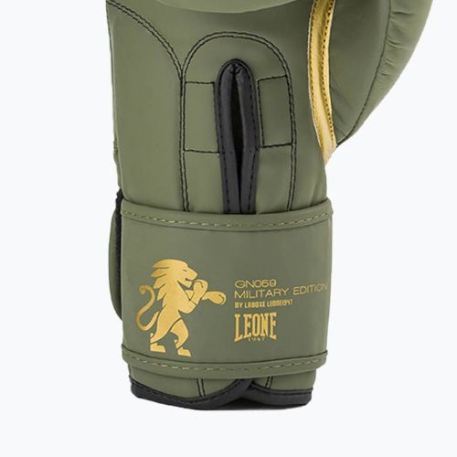 Боксови ръкавици Leone 1947 Military Green green GN059G