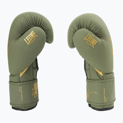Боксови ръкавици Leone 1947 Military Green green GN059G
