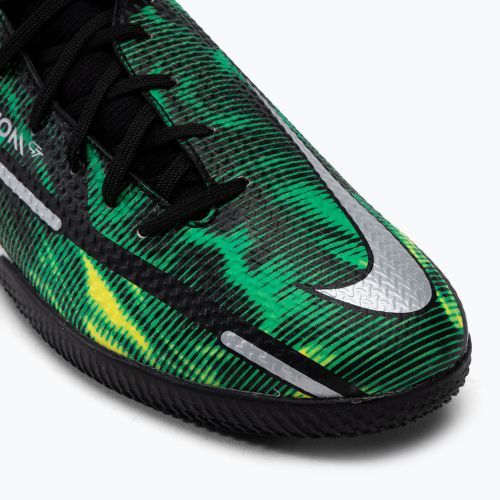 Мъжки футболни обувки Nike Phantom GT2 Academy DF SW IC black-green DM0720-003
