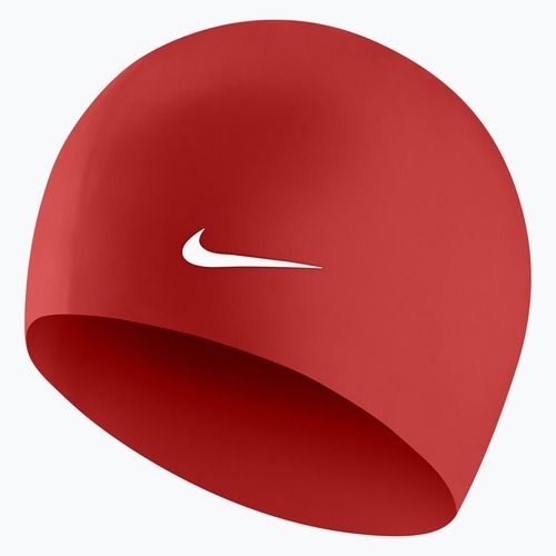 Nike Твърда силиконова шапка за плуване червена 93060-614