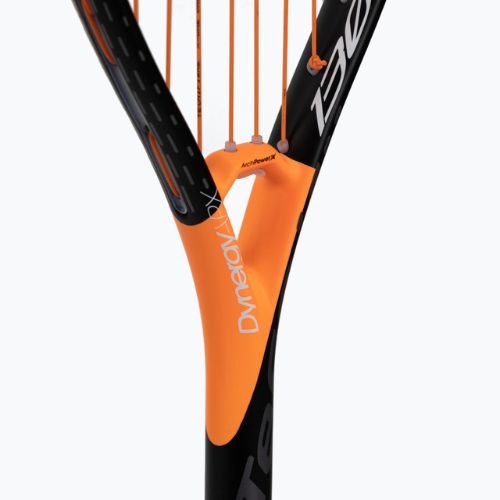 Ракета за скуош Tecnifibre Dynergy Apx 130 black/orange 12DYN13020