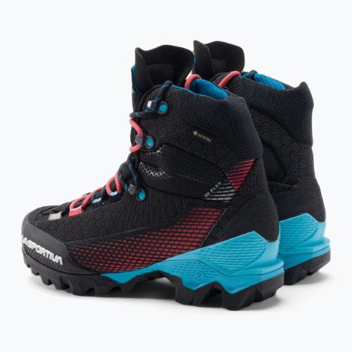 Високопланински ботуши Aequilibrium ST GTX black/hibiscus за жени на La Sportiva