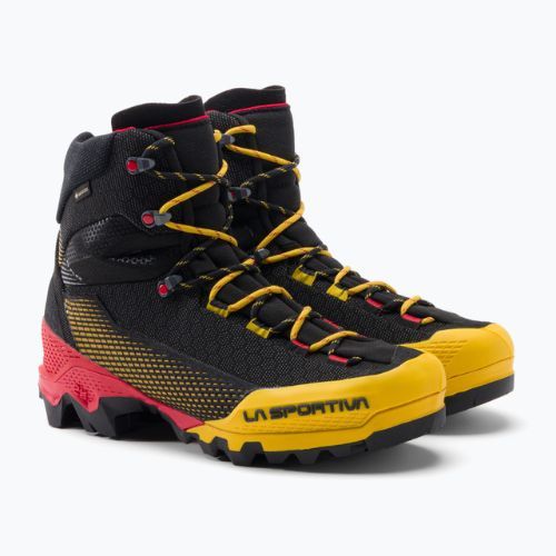 Високопланински ботуши за мъже La Sportiva Aequilibrium ST GTX black/yellow