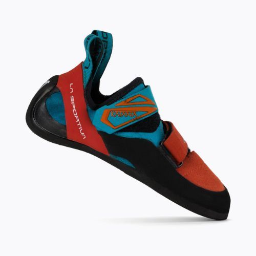 La Sportiva Katana мандарина/тропическо синьо обувки за катерене