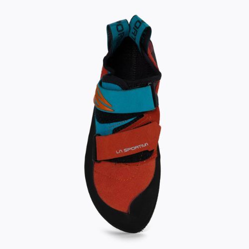 La Sportiva Katana мандарина/тропическо синьо обувки за катерене