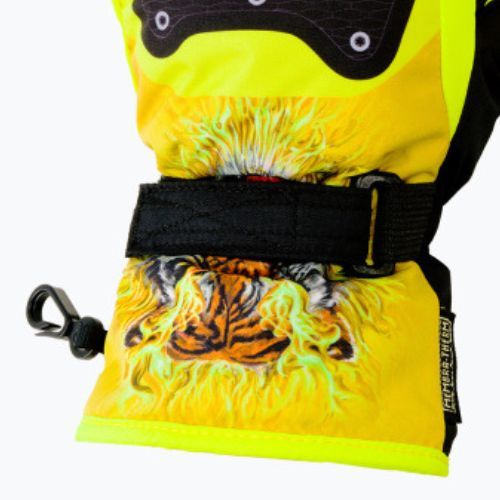 Детски ски ръкавици Level Junior жълти 4152