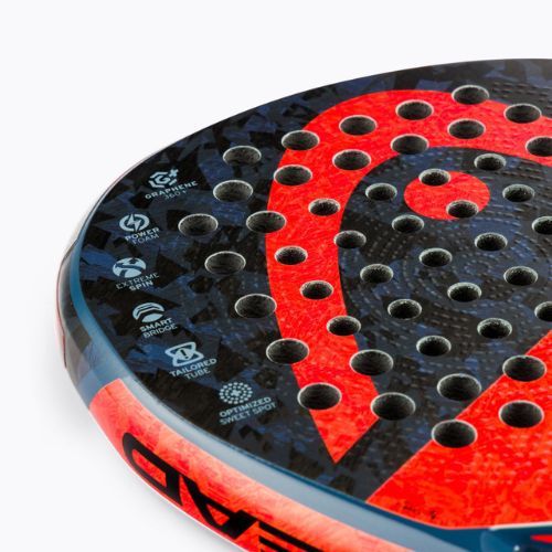 Ракета за гребло HEAD Graphene 360+ Delta Hybrid със CB червено/черно 228100