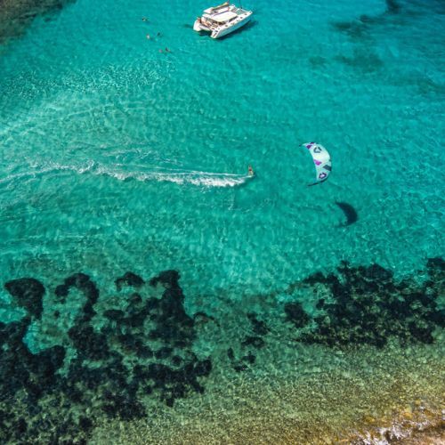 Кайтсърф кайт DUOTONE Evo SLS 2022 зелен 44220-3013