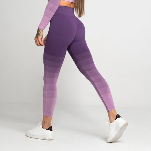 Дамски гамаши Gym Glamour Ombre purple 282