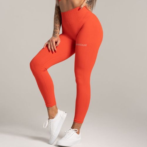 Дамски клинове Gym Glamour push up orange 369