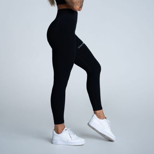 Дамски клинове Gym Glamour push up black 311