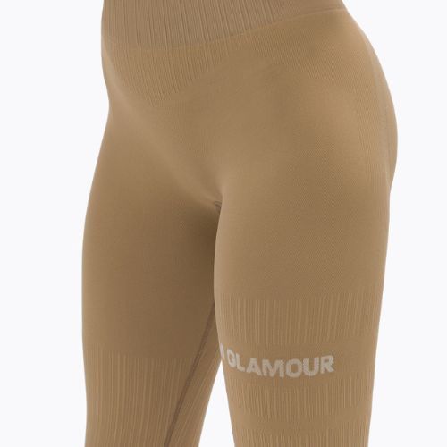 Дамски клинове Gym Glamour push up beige 312