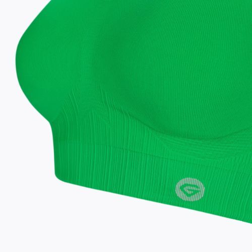 Дамски тренировъчен сутиен Glamour push up зелен 376