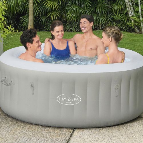 Надуваем хидромасажен басейн Bestway Lay-Z-Spa Tahiti 60007