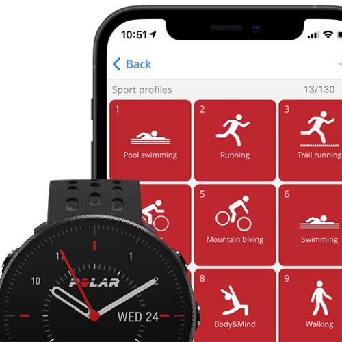 Часовник Polar Vantage M2 бежов