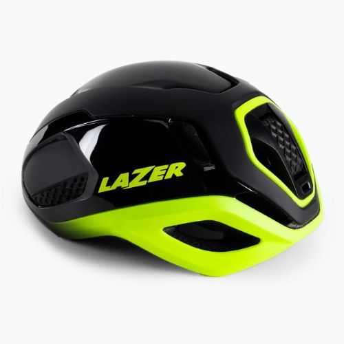 Каска за велосипед Lazer Vento KC черна/жълта BLC2227890017