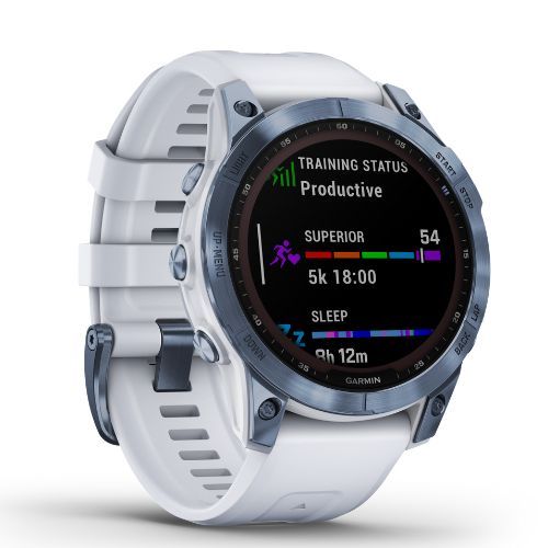 Garmin Fenix 7 Sapphire Solar Hrm Elevate Ox niebieski 010-02540-25