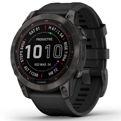 Garmin Fenix 7 Sapphire Solar Hrm Elevate Ox черен 010-02540-21