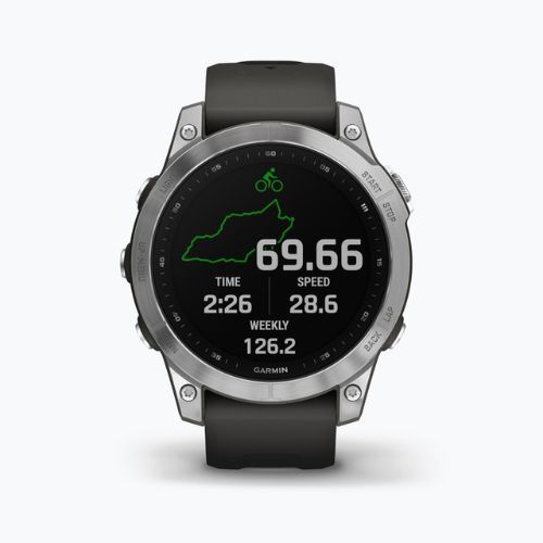 Garmin Fenix 7 Hrm Elevate Ox часовник сребърен 010-02540-01