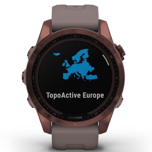Garmin Fenix 7S Sapphire Solar Hrm Elevate Ox черен 010-02539-25