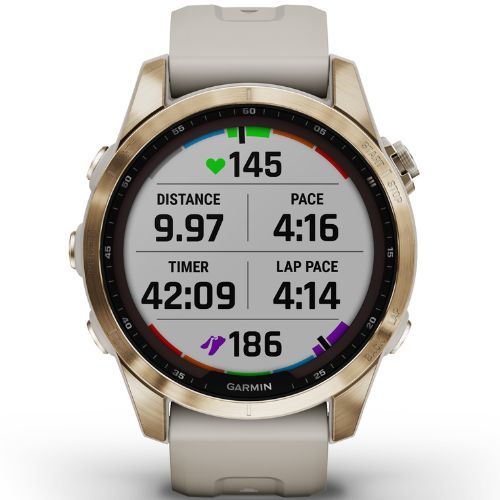 Гаранция Garmin Fenix 7S Sapphire Solar Hrm Elevate Ox златна 010-02539-21