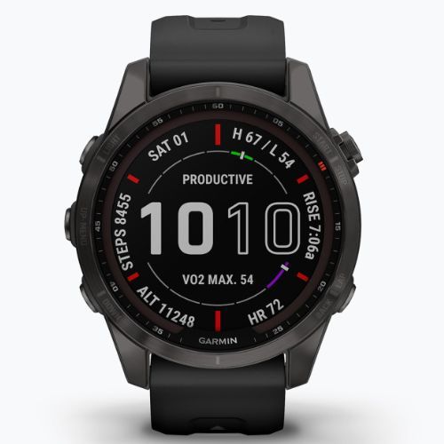 Garmin Fenix 7S Sapphire Solar Hrm Elevate Ox черен 010-02539-25