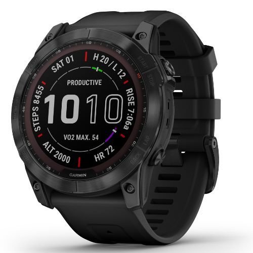 Garmin Fenix 7X Sapphire Solar Hrm Elevate Ox черен 010-02541-23