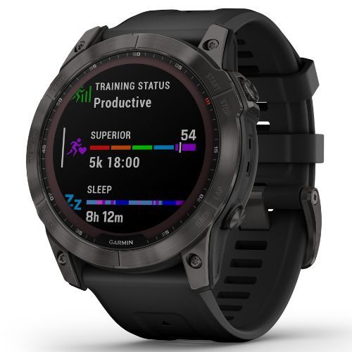 Garmin Fenix 7X Sapphire Solar Hrm Elevate Ox черен 010-02541-11