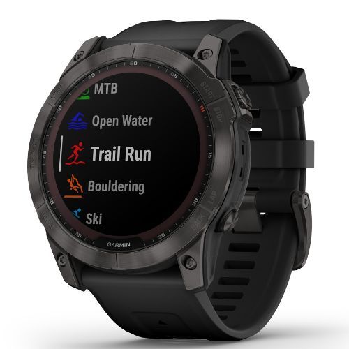 Garmin Fenix 7X Sapphire Solar Hrm Elevate Ox черен 010-02541-11
