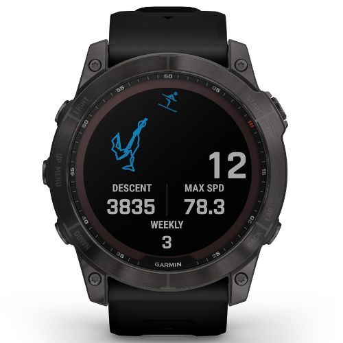 Garmin Fenix 7X Sapphire Solar Hrm Elevate Ox черен 010-02541-11