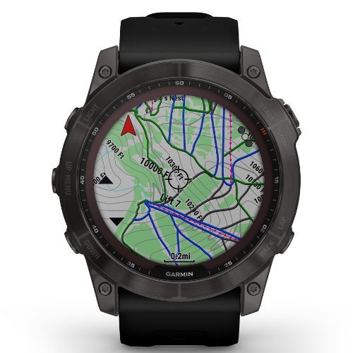Garmin Fenix 7X Sapphire Solar Hrm Elevate Ox черен 010-02541-11