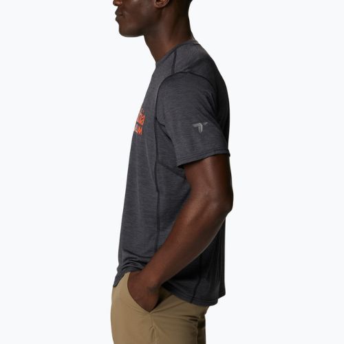 Мъжка тениска за трекинг Columbia Titan Pass Graphic Tee black 1991471