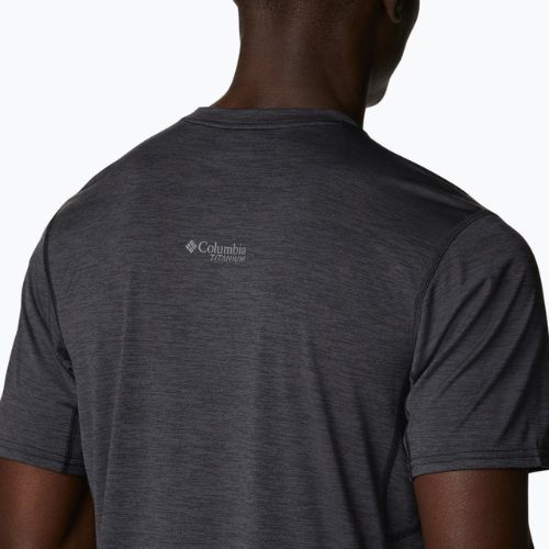 Мъжка тениска за трекинг Columbia Titan Pass Graphic Tee black 1991471