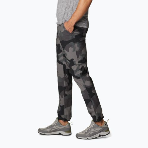 Мъжки панталони за трекинг Columbia Wallowa Belted 012 grey-black 1955361