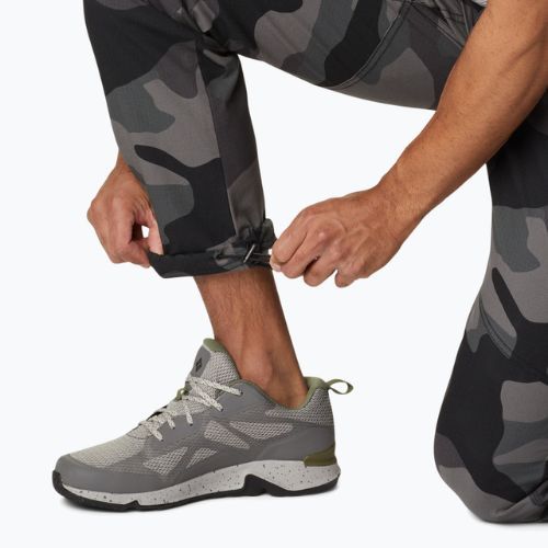 Мъжки панталони за трекинг Columbia Wallowa Belted 012 grey-black 1955361