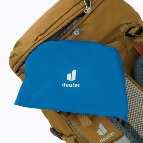 Раница за трекинг Deuter Aircontact Core 40 + 10 л бадем/лилаво