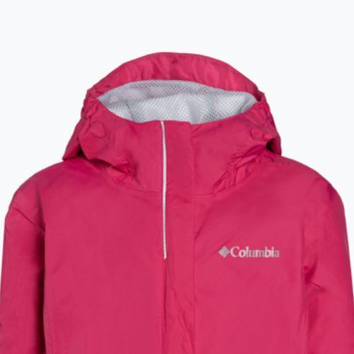 Детско дъждобранно яке Columbia Arcadia cactus pink