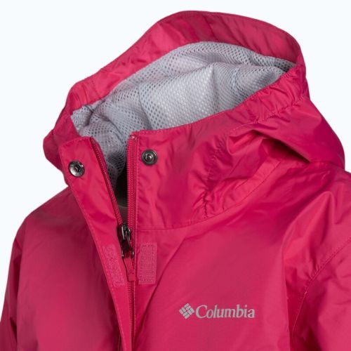 Детско дъждобранно яке Columbia Arcadia cactus pink