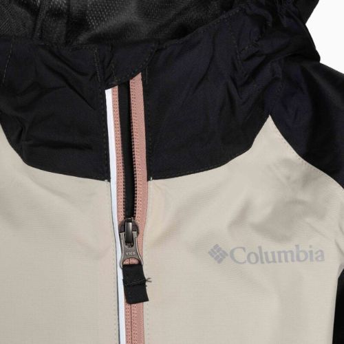 Детско дъждобранно яке Columbia Dalby Springs faux pink/chalk/shark