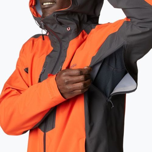 Columbia Peak Creek Shell 813 Orange Мъжко дъждобранно яке 1988892
